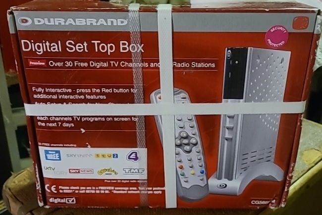 Durabrand Digital Freeview Set-Top TV Box Brand New And Sealed