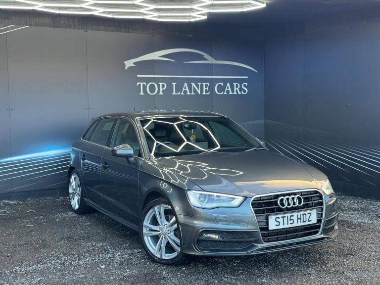 2015 Audi A3 1.4 TFSI CoD S line Sportback Euro 6 (s/s) 5dr HATCHBACK Petrol Manual