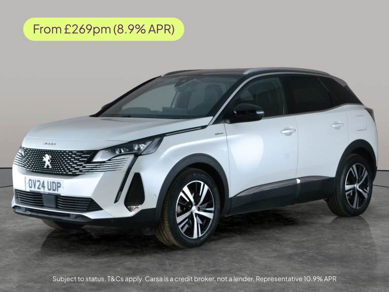 2024 Peugeot 3008 1.6 14.2kWh GT SUV 5dr Petrol Plug-in Hybrid e-EAT Euro 6 (s/s) (225 ps) -  Suv...