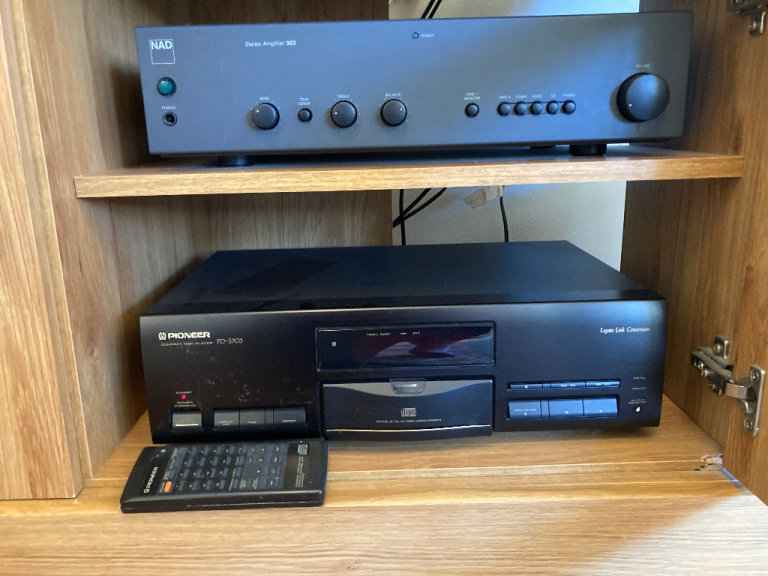 Pioneer CD Player, NAD Amplifier & TDL Electronics Speakers