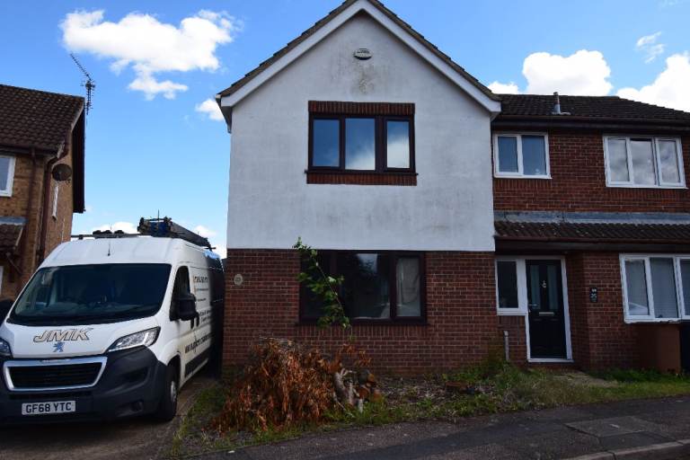 Three-bedroom semi-detached home located in Wellingborough, Northamptonshire.