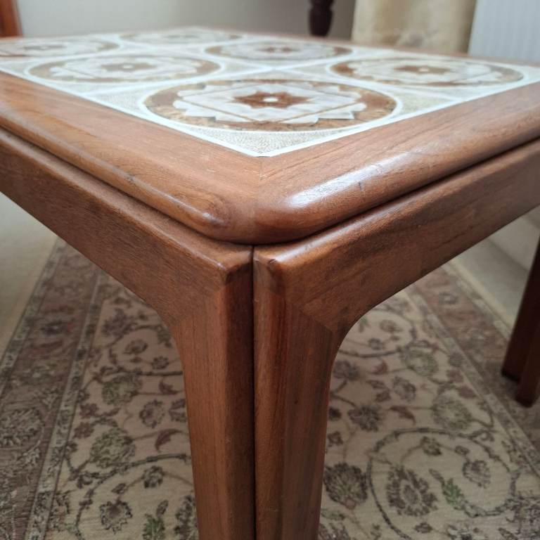 Ercol Style Tiled Coffee Table