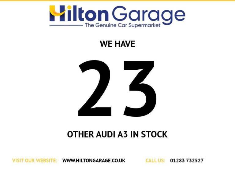 2021 Audi A3 1.4 TFSIe 45 S line Competition Sportback 5dr Petrol Plug-in Hybrid S Troni HATCHBAC...