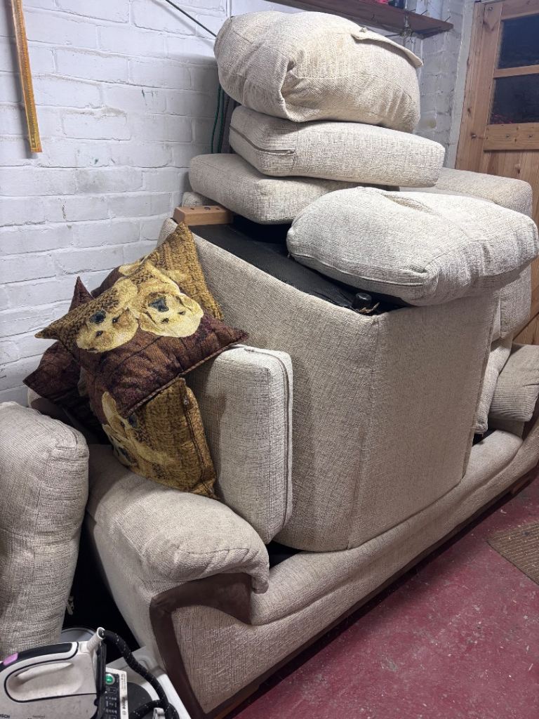 Sofa and chair