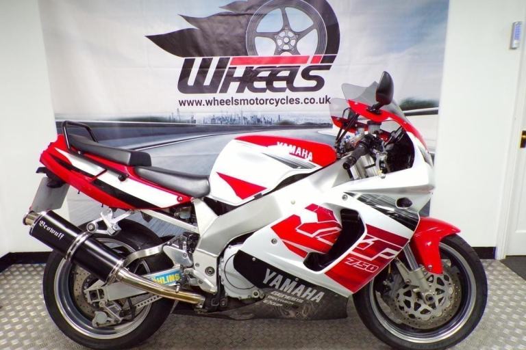 YAMAHA YZF750 WITH ONLY 26001 MILES AND 4 OWNERS FROM NEW
