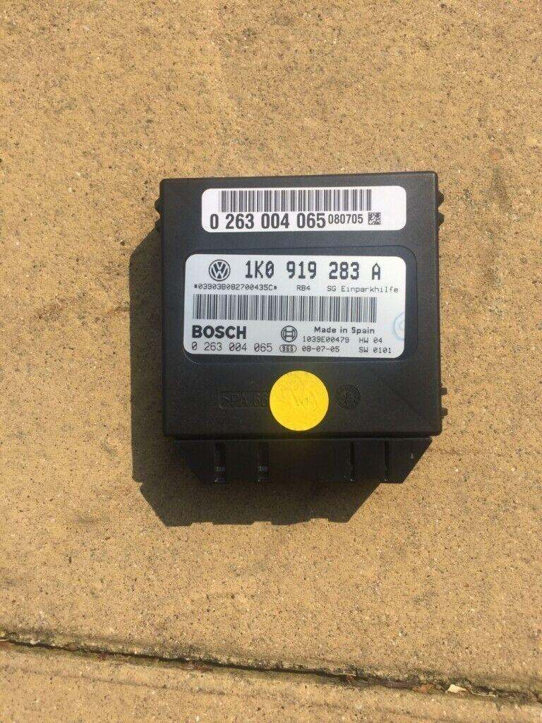 VW GOLF MK 5 2008 PARKING SENSOR MODULE UNIT 1K0 919 283 A