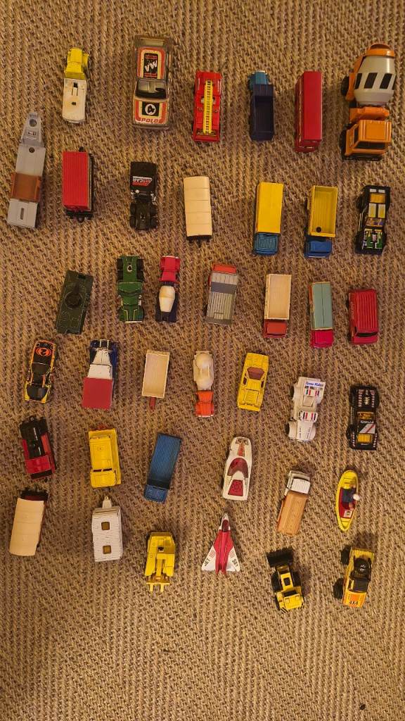 Matchbox & Corgi cars / train 1970s/80s