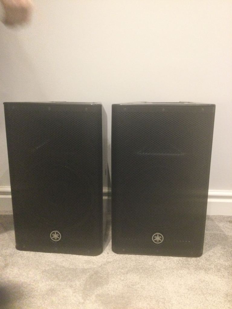 Yamaha DXR10MKII Speakers - PAIR -VERY GOOD CONDITION 
