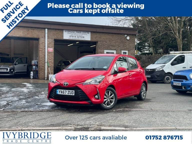 2018 67 TOYOTA YARIS 1.5 VVT-I ICON HATCHBACK 5DR PETROL MANUAL EURO 6 (111 PS)