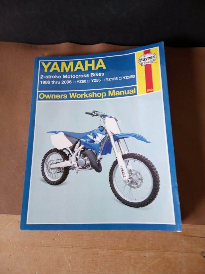 yamaha motocross bike manual