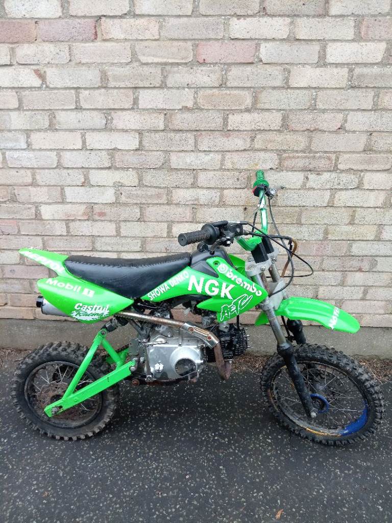 Pitbike 110cc manual running project spares repairs 