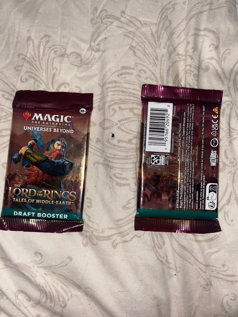Magic Lord of the rings cards