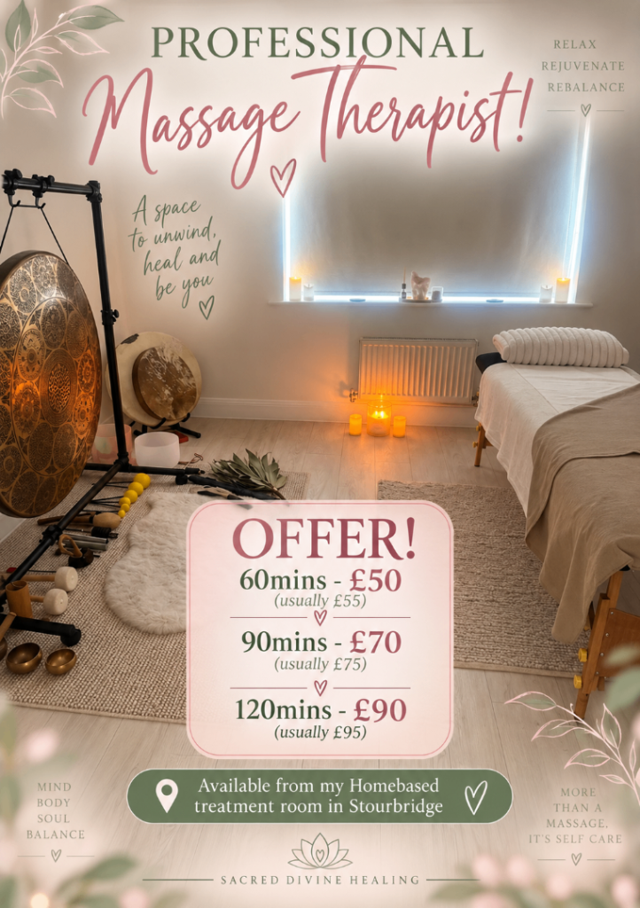 PROFESSIONAL MASSAGE THERAPY! 