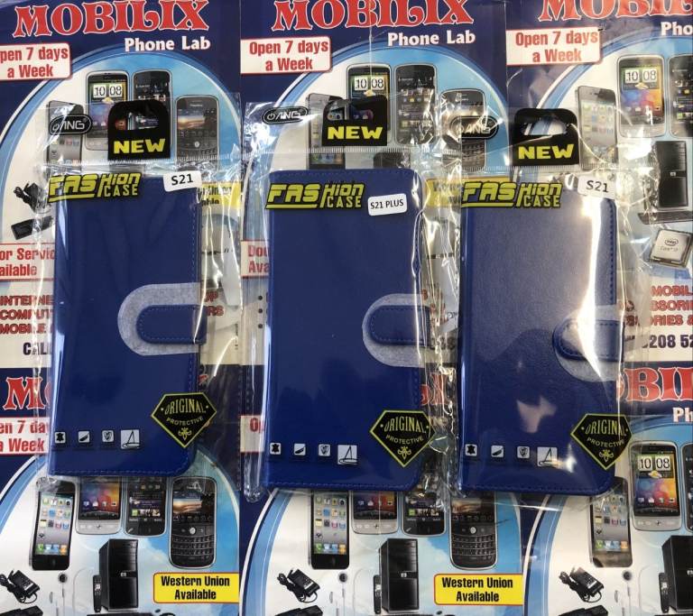 Samsung S21 Series And Tablets book cases or Tempered Glass protectors available