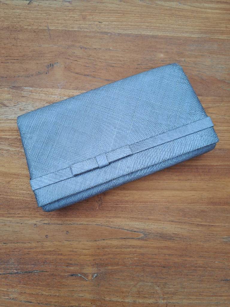 Lovely Grey Evening Clutch Bag – As Good As New