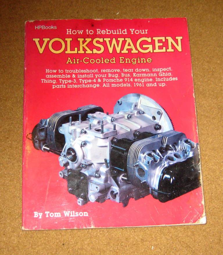 image for Volkswagen How to Rebuild Your Air-Cooled Engine Manual £2