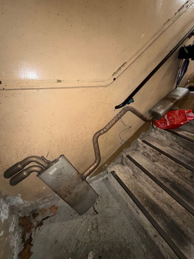 Seat leon MK3-3.5 genuine exhaust