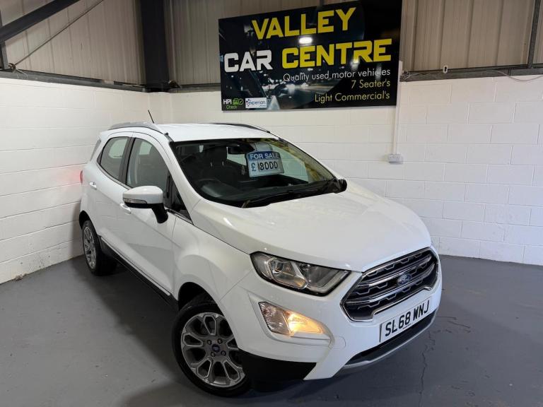 2018 Ford Ecosport 1.0T EcoBoost Titanium Euro 6 (s/s) 5dr HATCHBACK Petrol Manual