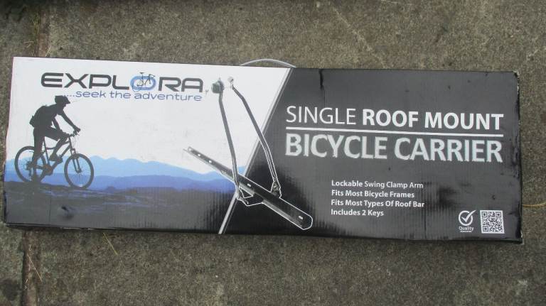 Explora Single Roof Mount Bicycle Carrier - Brand New in Box