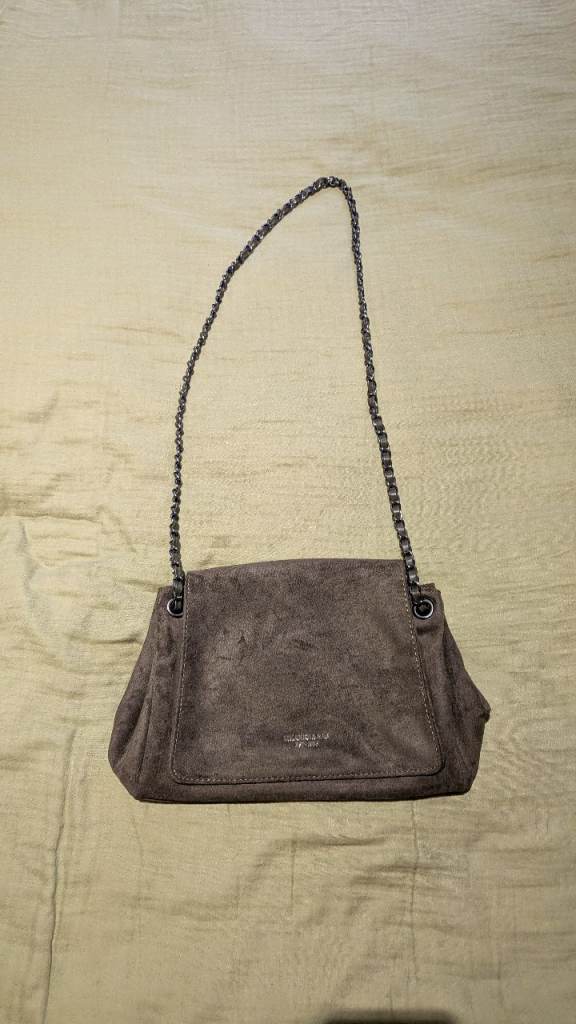 Women's Vintage-style Plain Suede Crossbody Shoulder Bag, Everyday Crossbody Bag