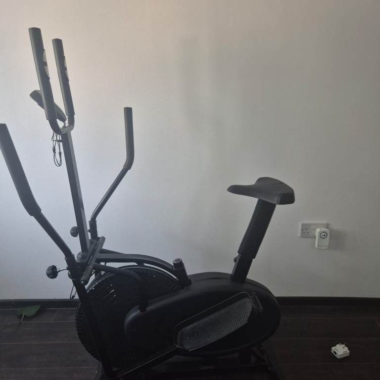 JLL Fitness 2-in-1 elliptical cross trainer and exercise bike