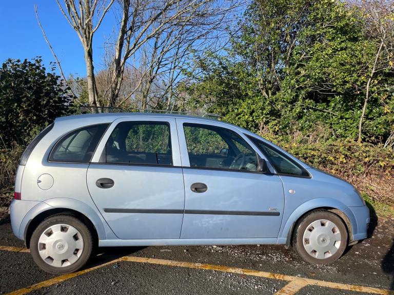 VAUXHALL MERIVA 1.4 LIFE 2007 REG PLATES INCLUDED GENUINE 48547 MOT FEBRUARY 24TH 2026 LOW INSURANCE