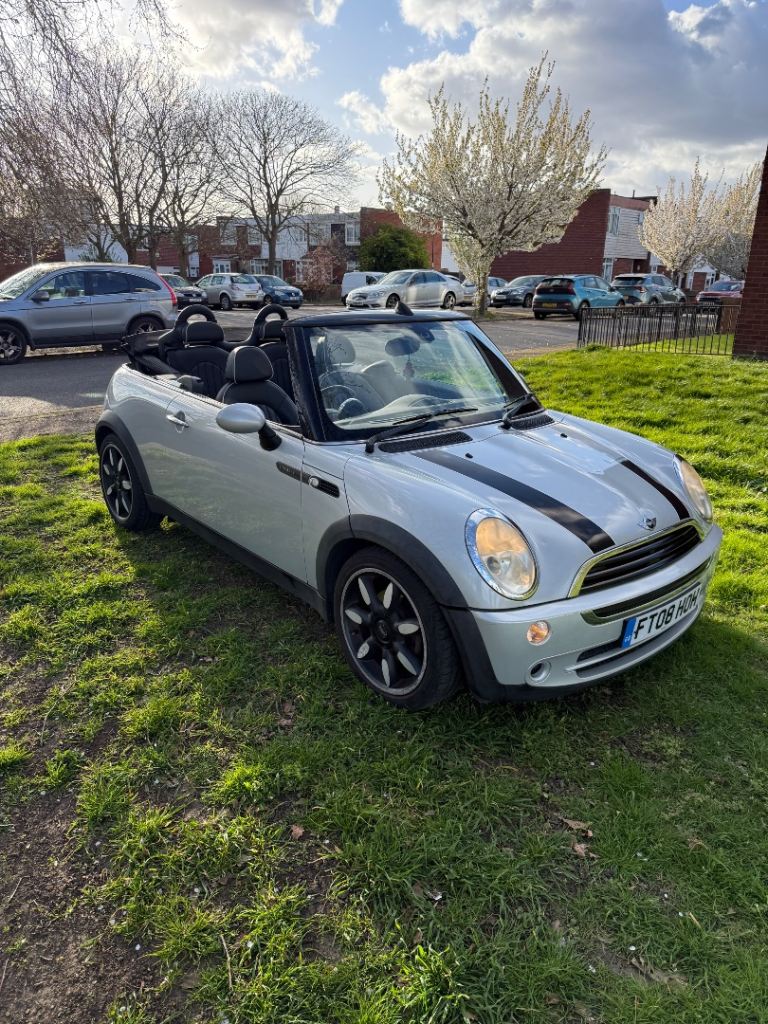 Mini, CONVERTIBLE, Convertible, 2008, Manual, 1598 (cc), 2 doors