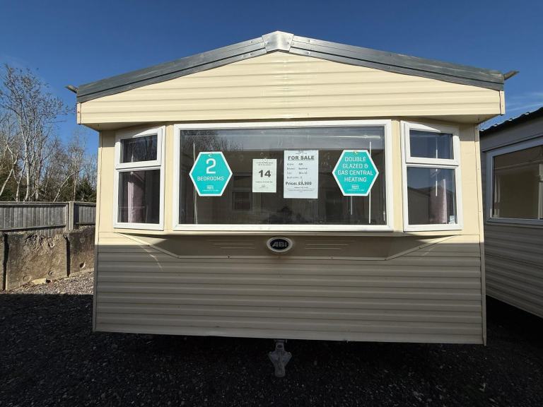 2 Bed ABI Static Caravan - DG, CH, New Carpet - Free Delivery up to 150 miles 