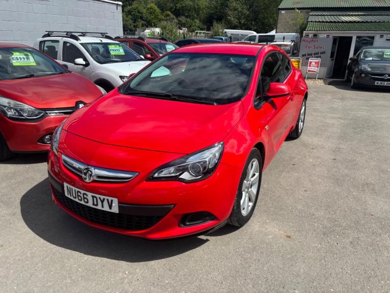 2016 Vauxhall Astra GTC 1.4i Turbo Sport Euro 6 (s/s) 3dr HATCHBACK Petrol Manual