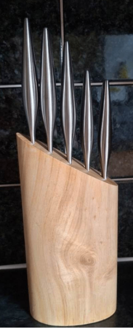 Kitchen Kn*** Block + Kitchen Scissor Set NEW
