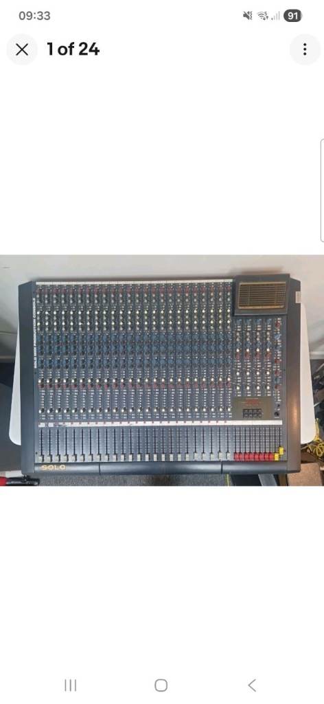 Analogue Mixing Desks job lot. Soundtracs. Studiomasters.