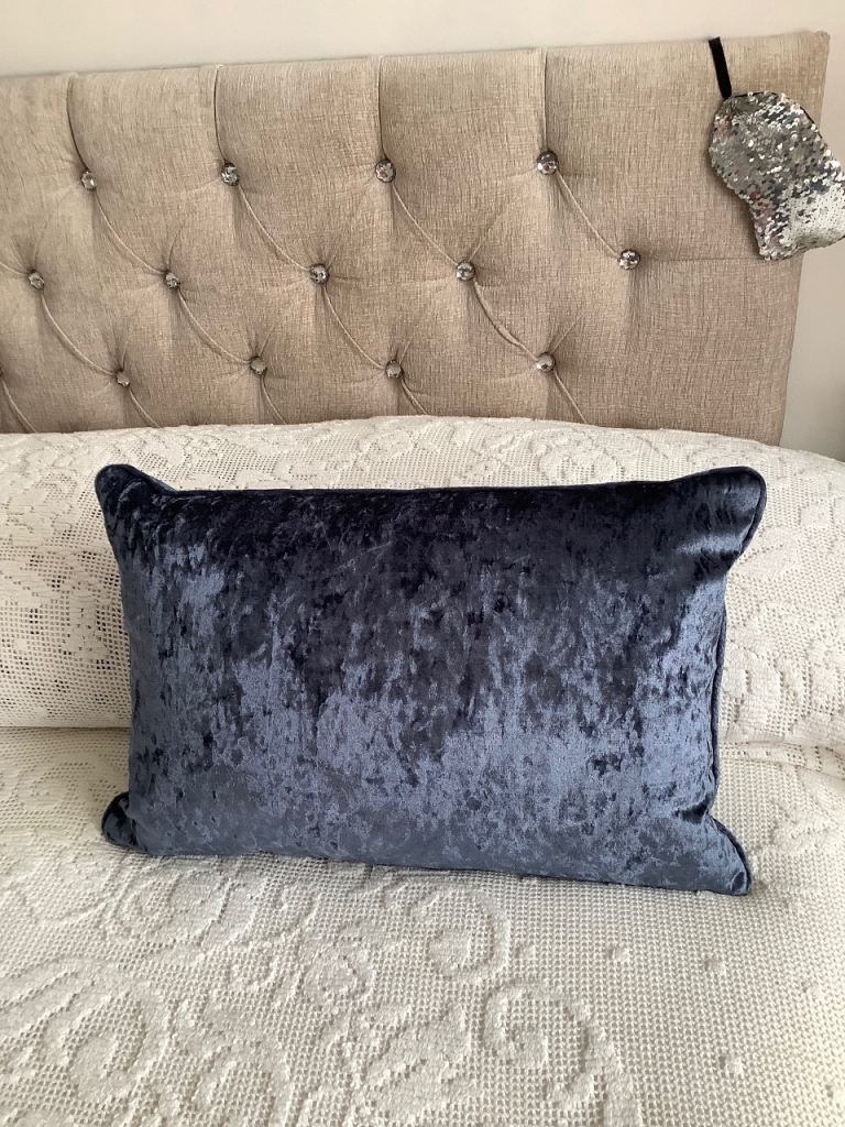 Blue cushion 