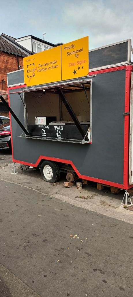 Catering Trailer - unfinished project..equipment and generator included £2000 priced for quick sale