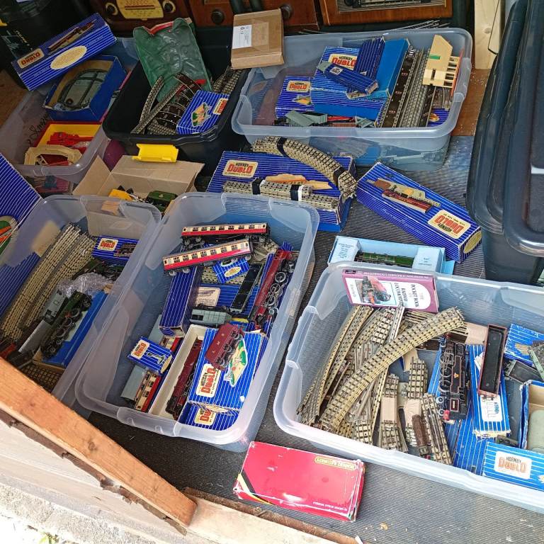 Hornby dublo train sets 
