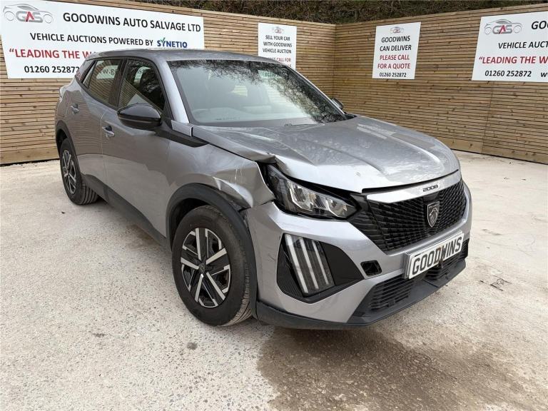 2023 73 PEUGEOT 2008 PURETECH SS ACTIVE 1.2T DAMAGED REPAIRABLE SALVAGE