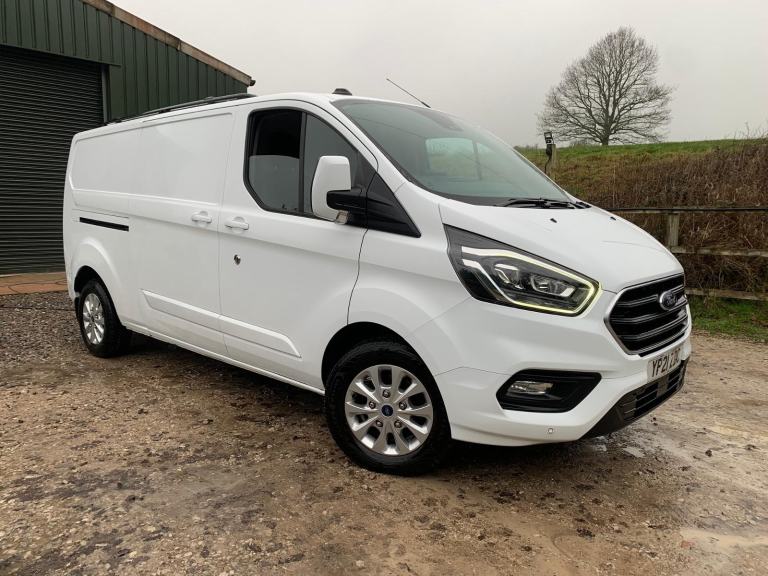 2021 FORD TRANSIT CUSTOM 340 130BHP LWB L2 LIMITED **WET BELT DONE**NO VAT**