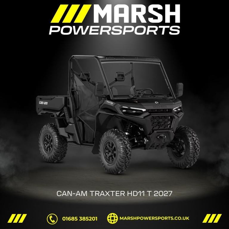 Traxter HD11 T 2027 Model - Can-am Main Dealer - Reserve NOW!