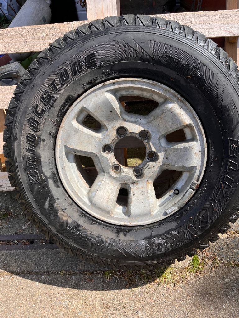 Toyota 4x4 wheel