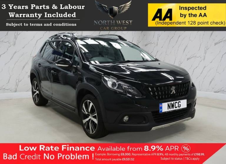 2018 Peugeot 2008 1.6 BlueHDi GT Line SUV 5dr Diesel Manual Euro 6 (s/s) (120 ps) ***DRIVE AW HAT...
