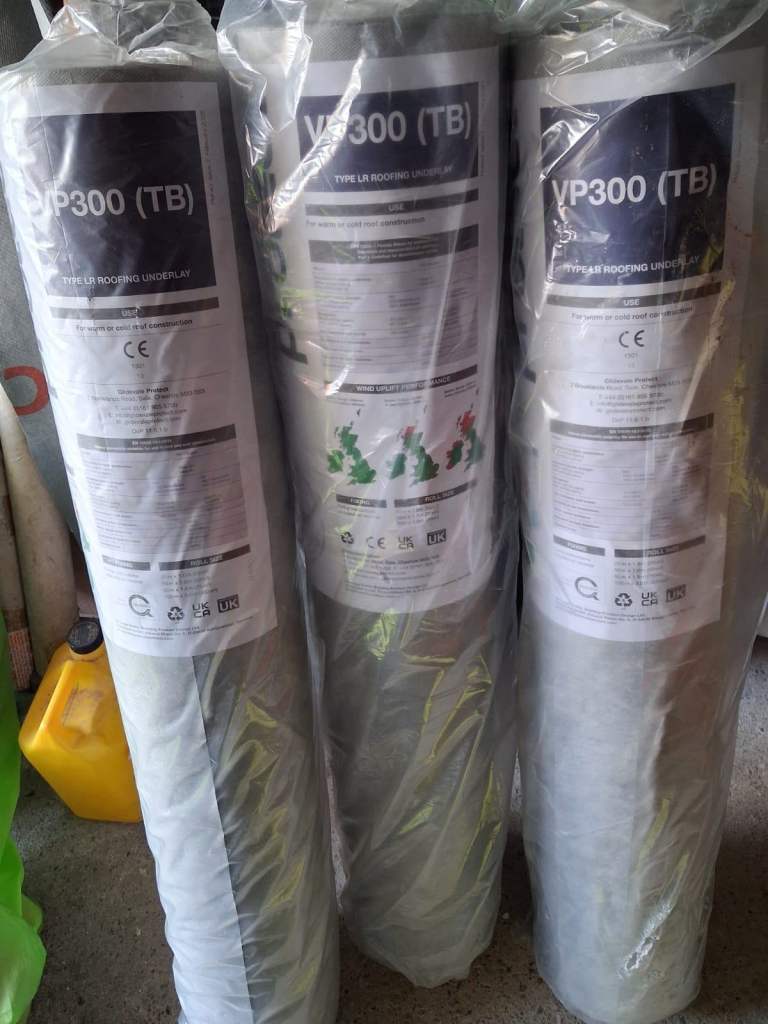 Klober Permavent Graphite VP300 Klober Forte 145 Breathable Membrane Rolls