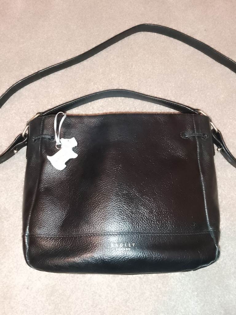 Radley black leather multi way bag