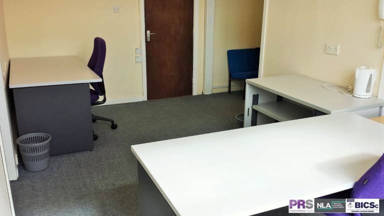 Cheap rent for office, 210 sq ft, in BD8. Includes ALL utility bills.