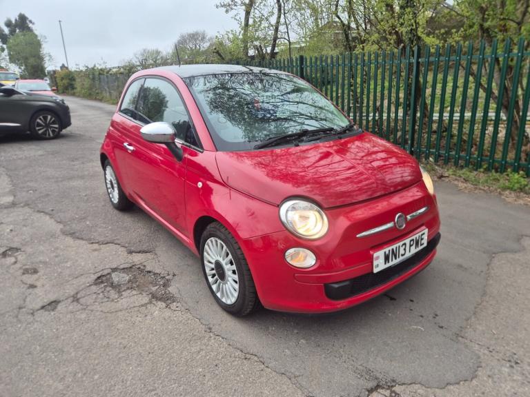2013 Fiat 500 1.2 Lounge 3dr [Start Stop] HATCHBACK Petrol Manual