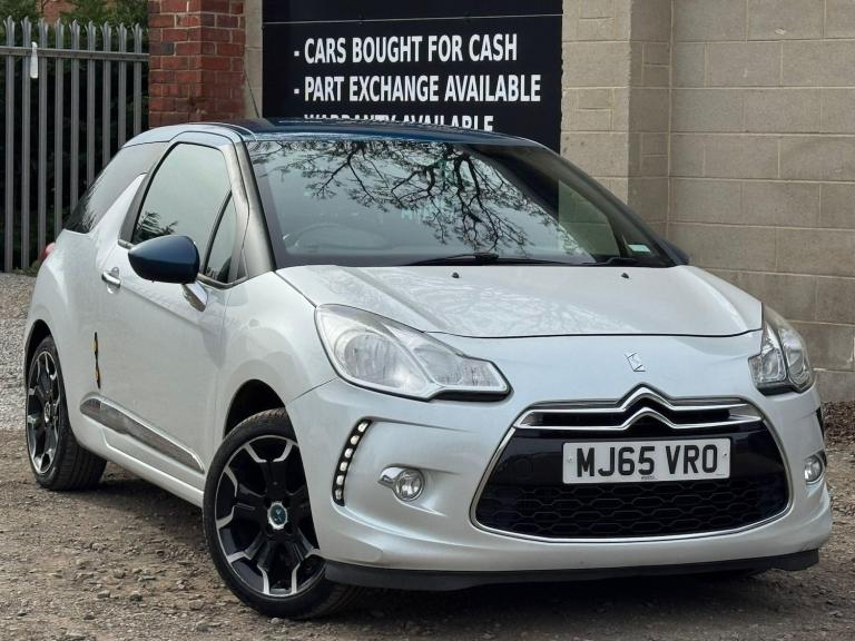 2015 DS Automobiles DS 3 1.2 PureTech 110 DStyle 3dr HATCHBACK PETROL Manual