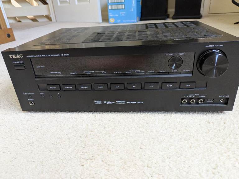 TEAC AV amp and Kenwood and TDL Speakers