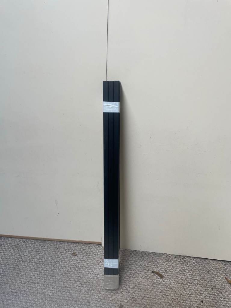 Galvanised square steel tubes