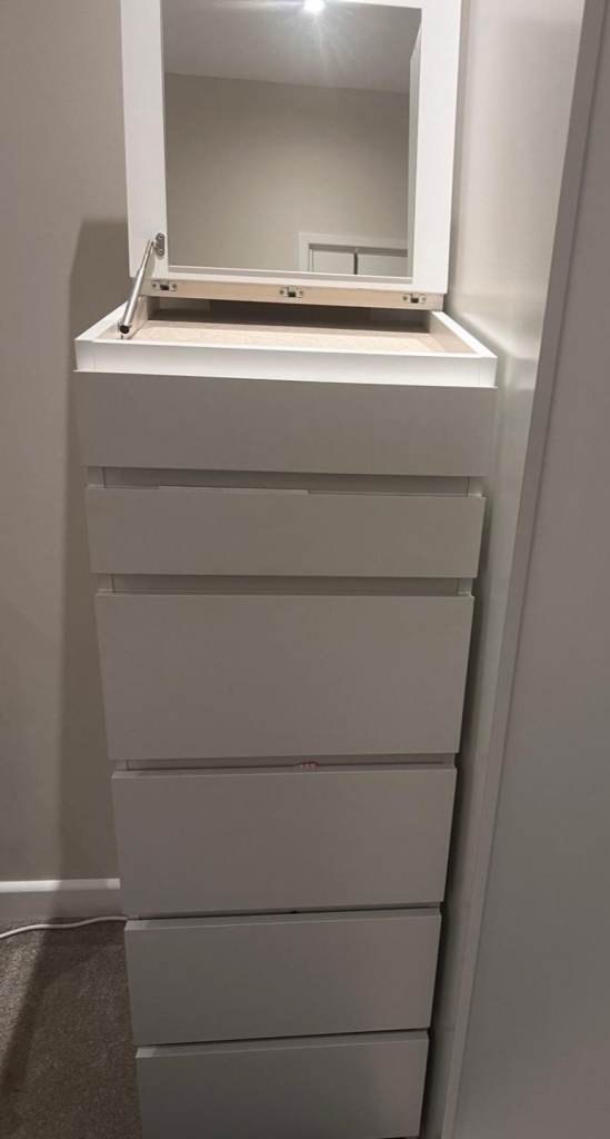 IKEA Malm Chest of 6 drawers