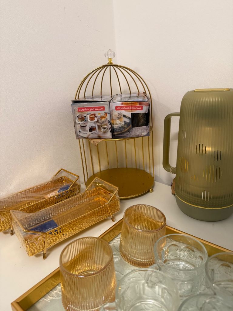 Teapot ..tray..cups