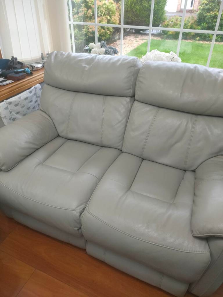 3 Piece Reclining Leather Suite 