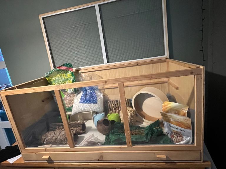 image for Hamster cage, food and accessories 